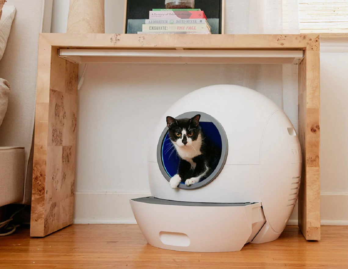 Els Pet Spaceship Automatic Litter Box